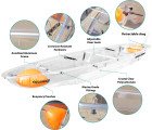 AQUA MARINE - Transparent Kayak - Tandem